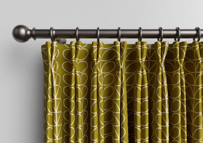Orla Kiely Linear Stem, Seagrass - Made to Measure Curtains - Image 10